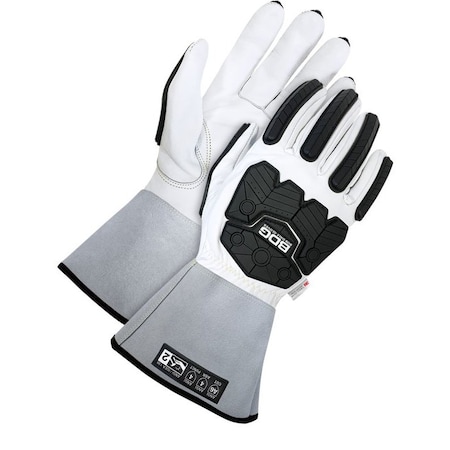 Bdg Cut-Resistant Leather Gloves, Cut Level A6 , L 1 PR 20-9-5005-L